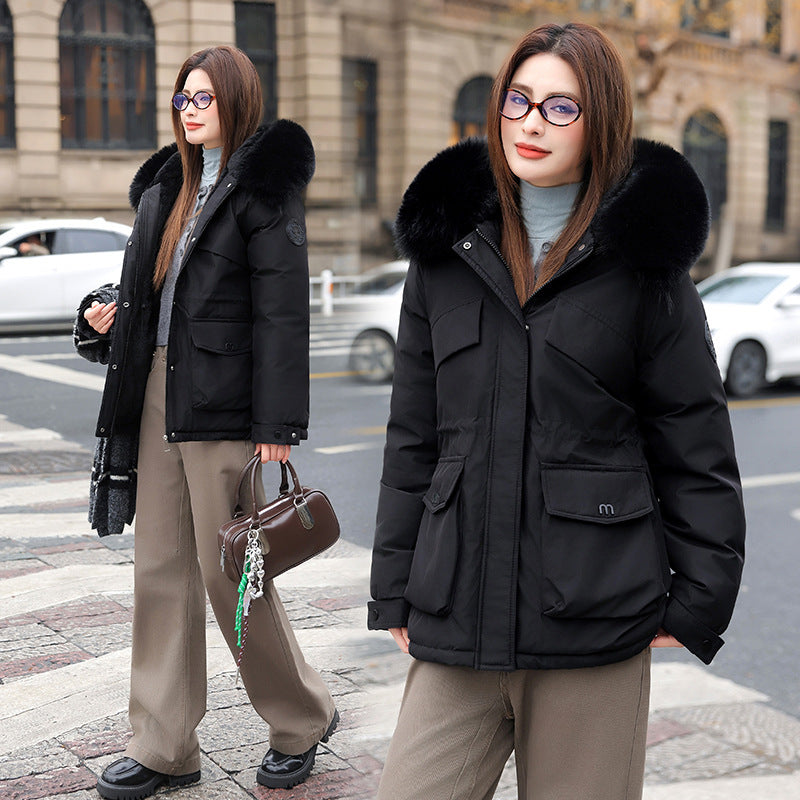 Veste matelassée doublée polaire pour femme – Chaude, confortable et idéale pour l’hiver