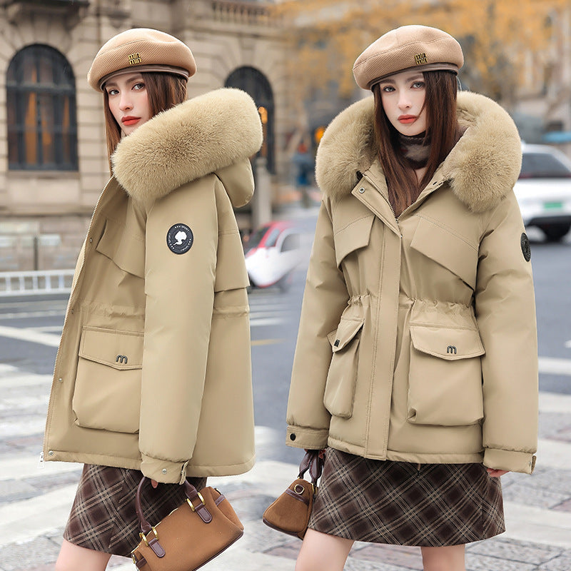 Veste matelassée doublée polaire pour femme – Chaude, confortable et idéale pour l’hiver