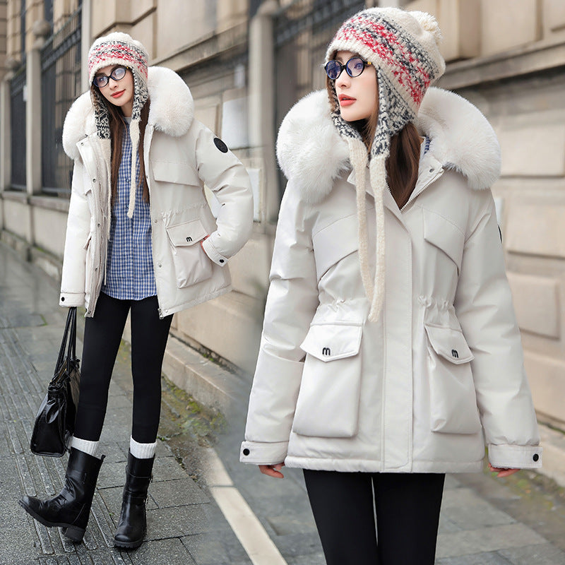 Veste matelassée doublée polaire pour femme – Chaude, confortable et idéale pour l’hiver
