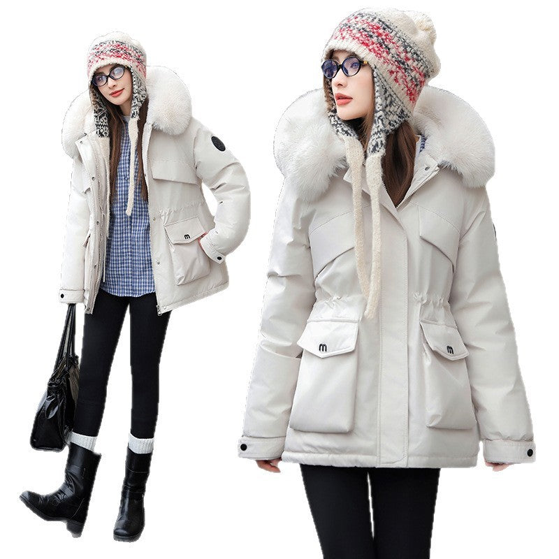 Veste matelassée doublée polaire pour femme – Chaude, confortable et idéale pour l’hiver